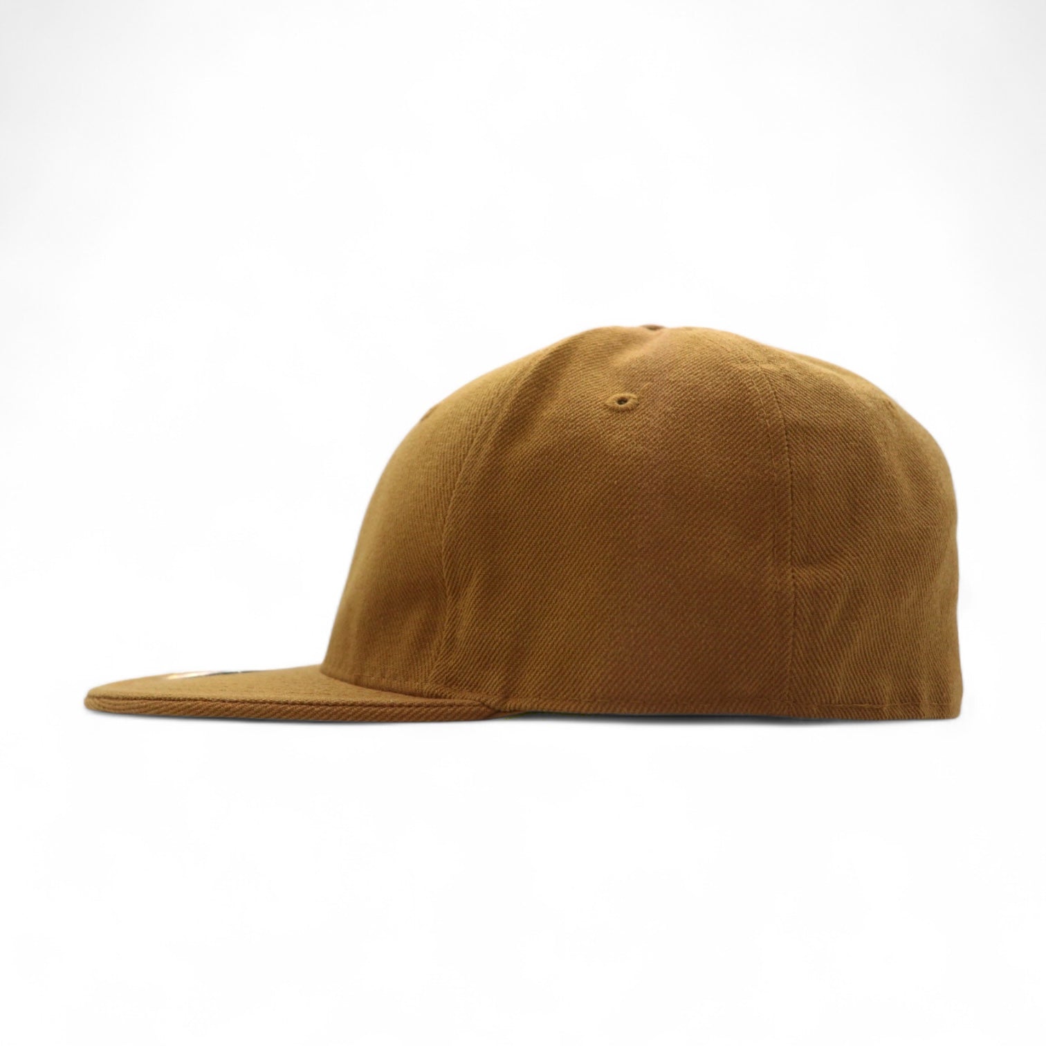 Cappellino da baseball HATCO PREMIUM ORIGINAL FLAT, 59,6 cm, cammello, acrilico