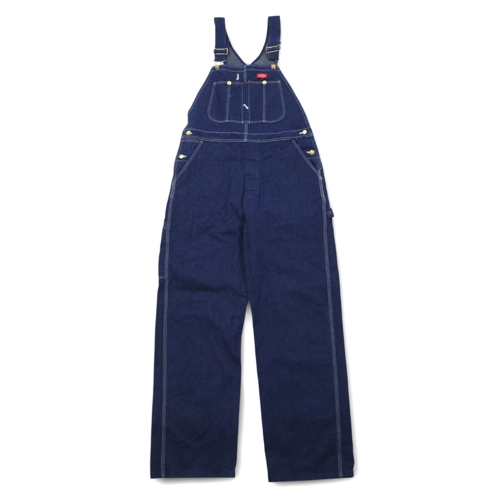 Dickies Anni '90 Salopette Denim da Pittore Made in USA XL Indaco Blu