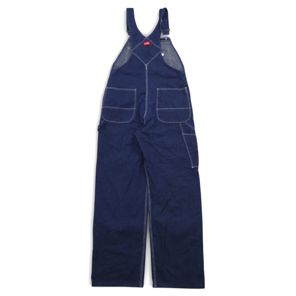 Dickies Anni '90 Salopette Denim da Pittore Made in USA XL Indaco Blu