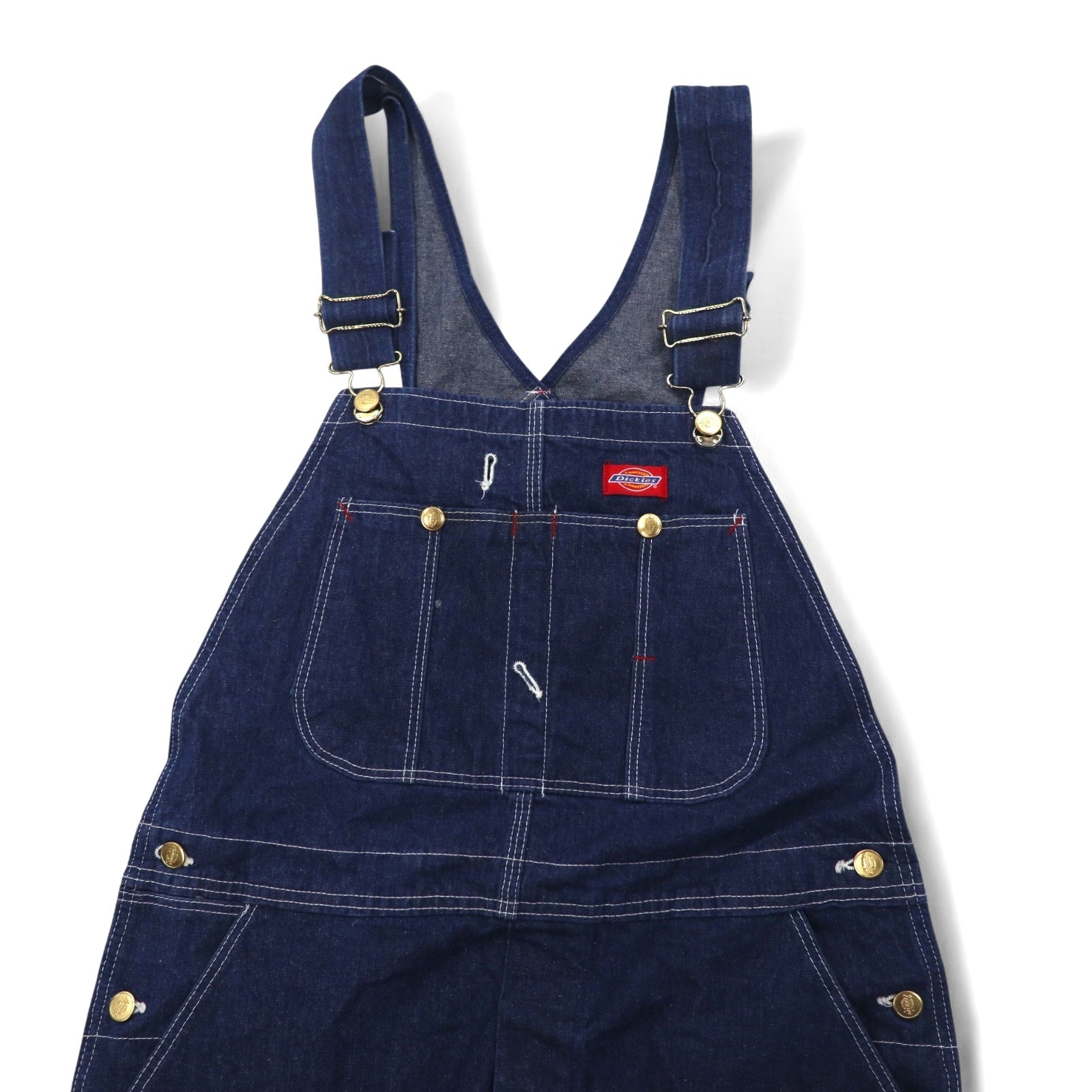 Dickies Anni '90 Salopette Denim da Pittore Made in USA XL Indaco Blu