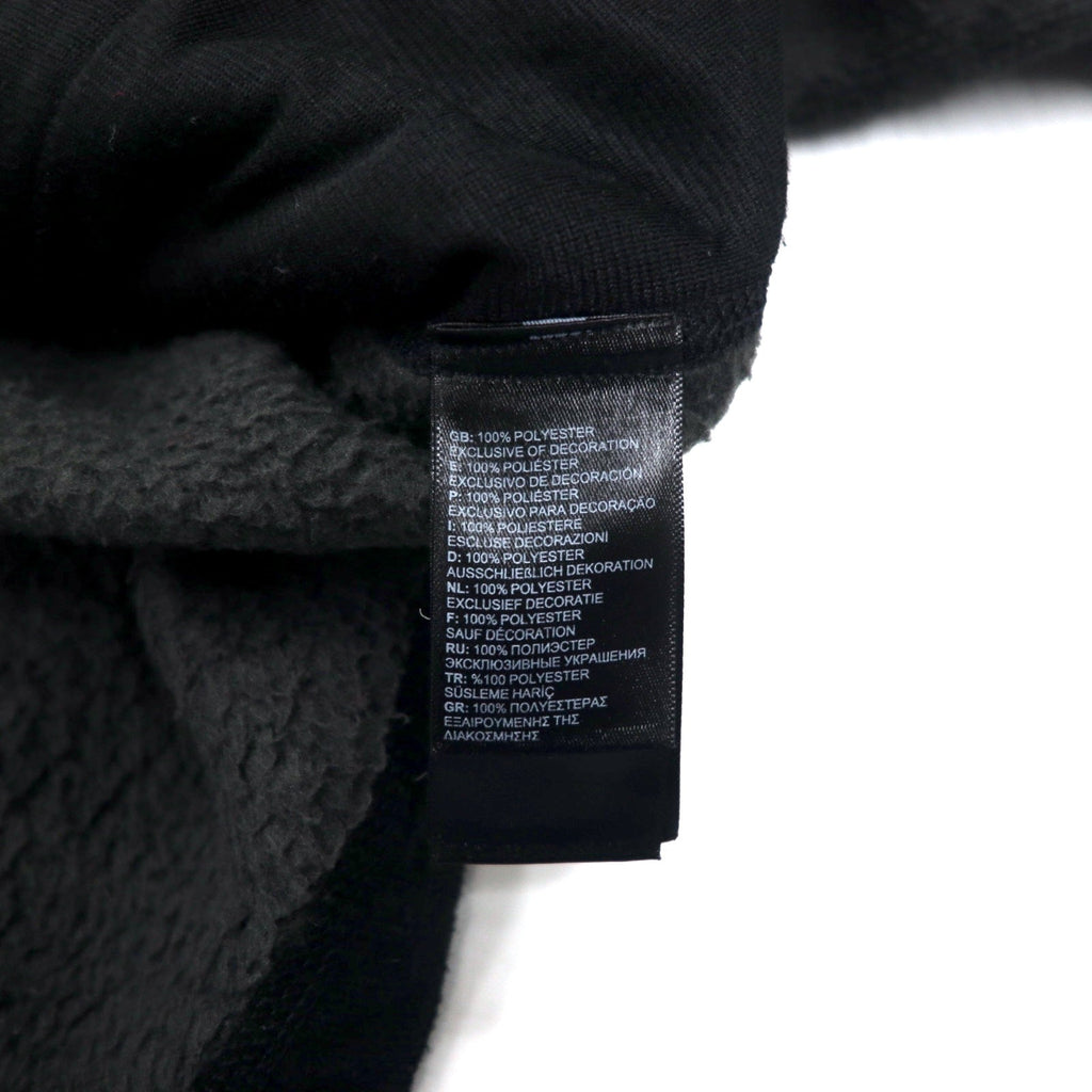 THE NORTH FACE フルジップ フリースジャケット L グレー ポリエステル ロゴ刺繍