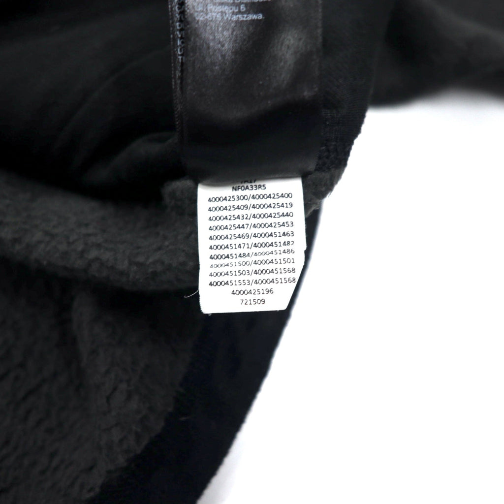 THE NORTH FACE フルジップ フリースジャケット L グレー ポリエステル ロゴ刺繍