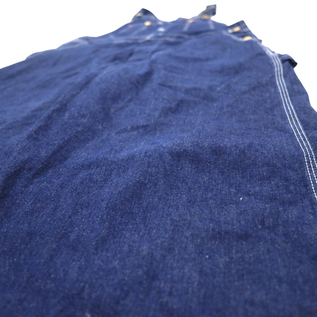 Dickies Anni '90 Salopette Denim da Pittore Made in USA XL Indaco Blu