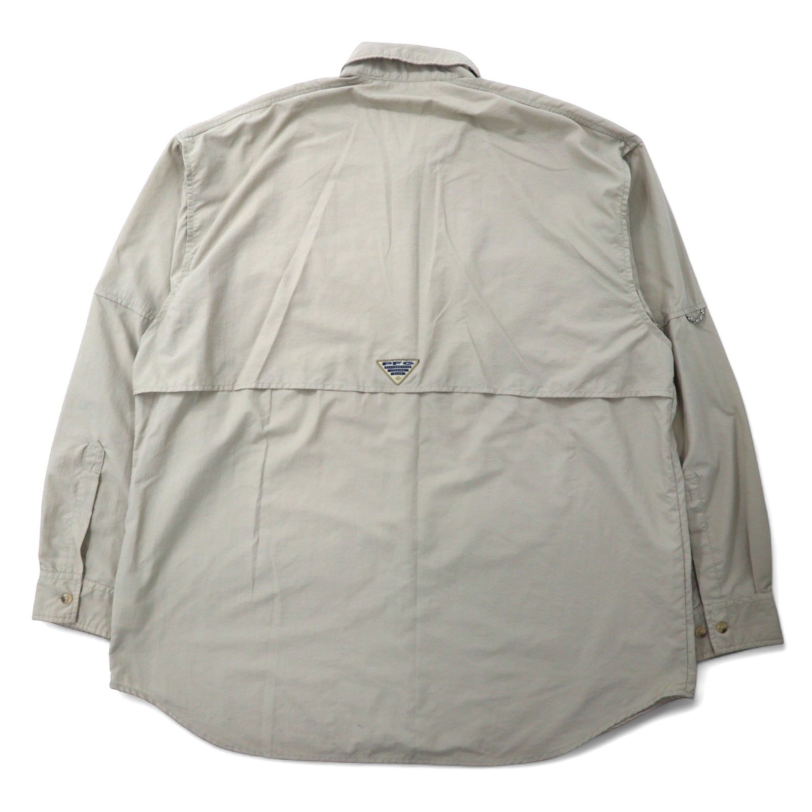 Columbia PFG Bahama II Maglia a Maniche Lunghe Camicia da Pesca XL Beige Nylon UPF 30+ Taglia Grande BAHAMA II L/S SHIRT FM7106