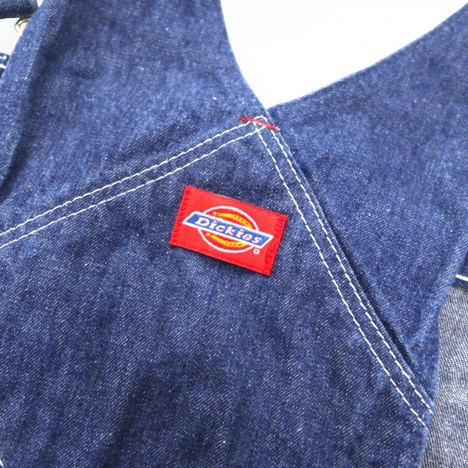 Dickies Anni '90 Salopette Denim da Pittore Made in USA XL Indaco Blu