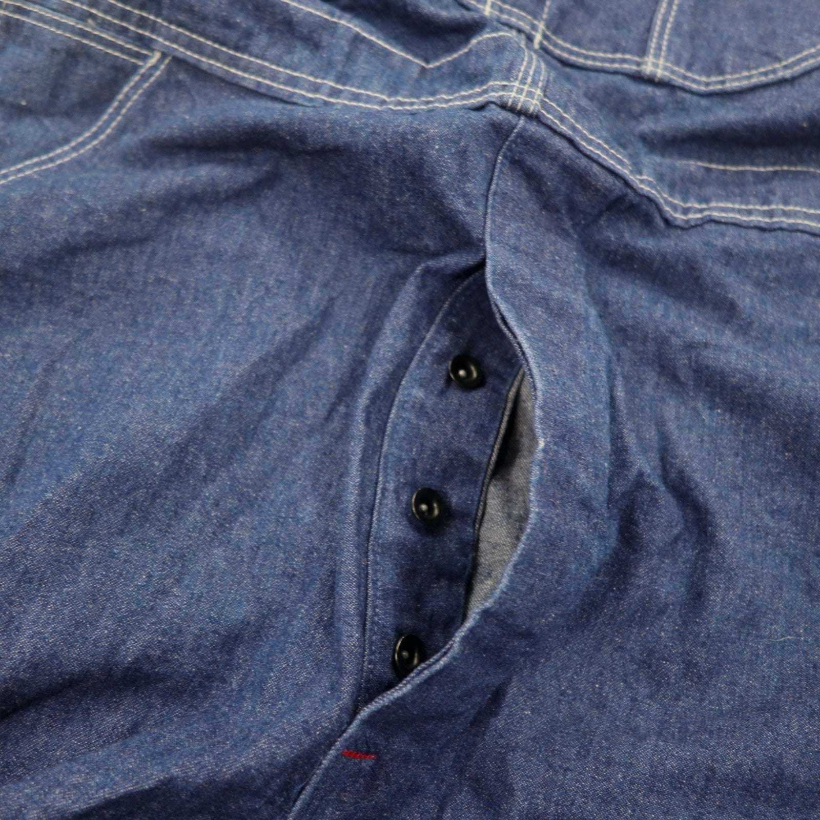 Dickies Anni '90 Salopette Denim da Pittore Made in USA XL Indaco Blu