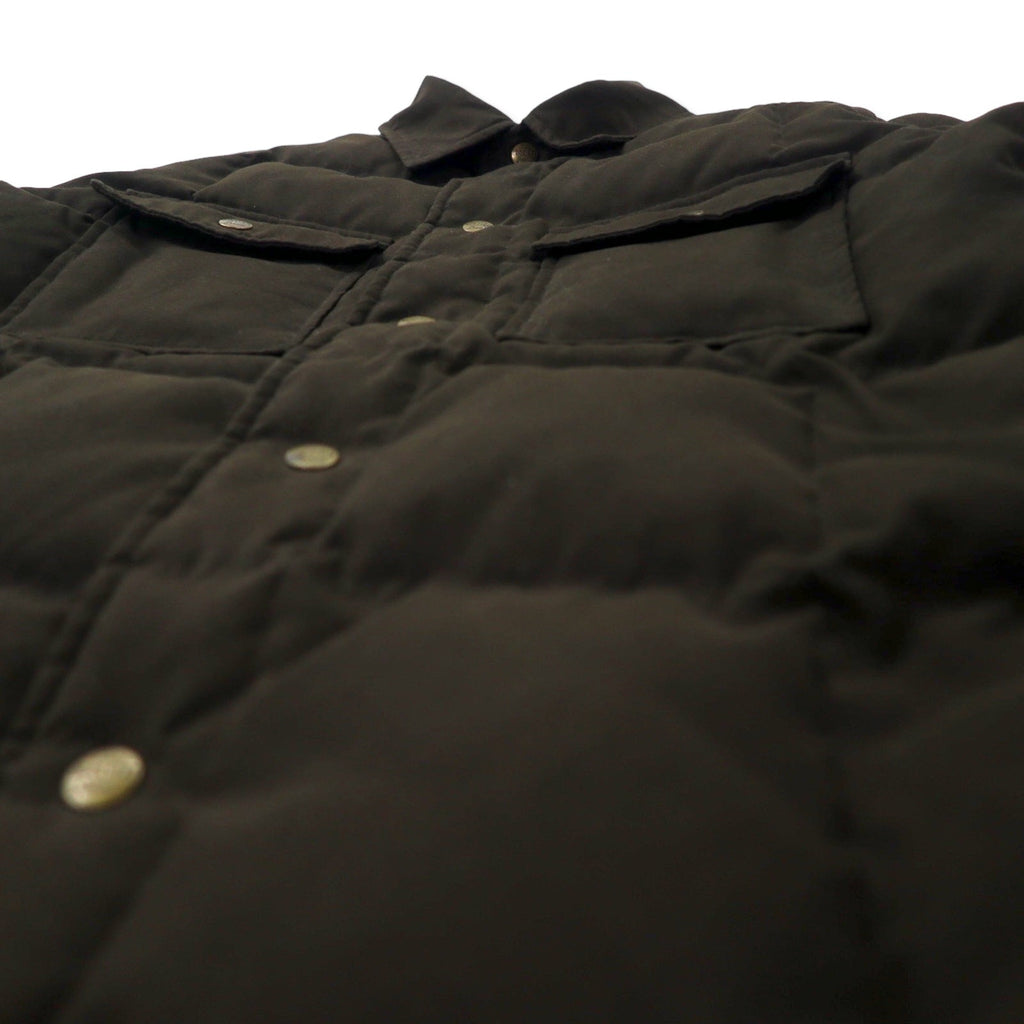 Eddie Bauer Piumino d'oca 650 fill power, giacca a camicia, taglia XS, marrone, poliestere, EB650