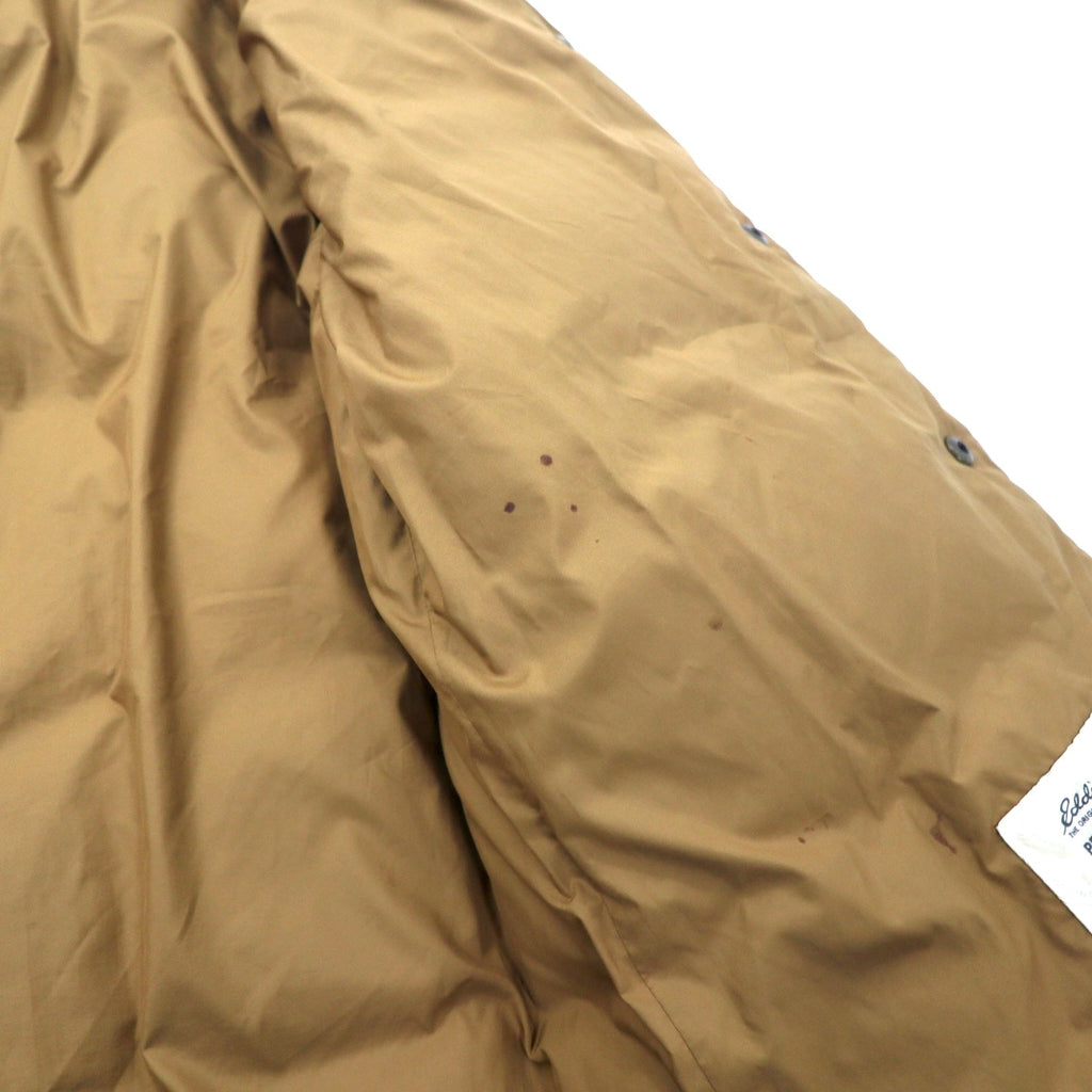 Eddie Bauer Piumino d'oca 650 fill power, giacca a camicia, taglia XS, marrone, poliestere, EB650