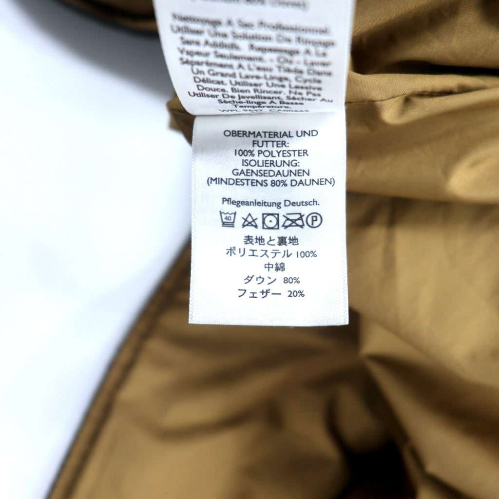 Eddie Bauer Piumino d'oca 650 fill power, giacca a camicia, taglia XS, marrone, poliestere, EB650