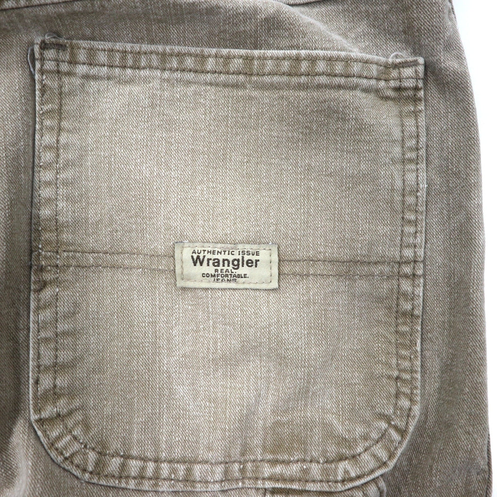 Wrangler Baggy Jeans Pantaloni da Lavoro 38 Cachi Cotone 94LSWTM Made in Mexico