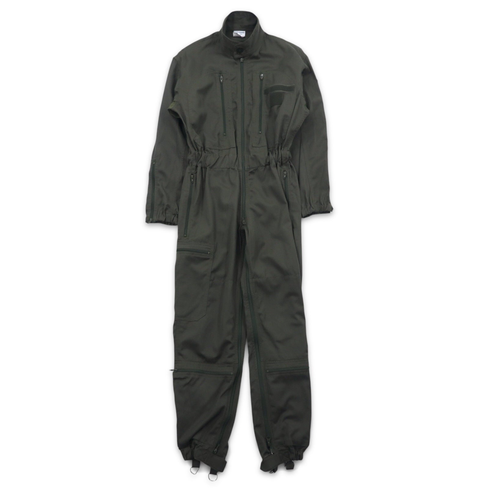 Vintage anni '90, militare francese, BIDERMANN UNIFORMES, tuta da volo dell'aeronautica militare francese, tuta intera, taglia S, color cachi, spina di pesce, militare, 93-10-056