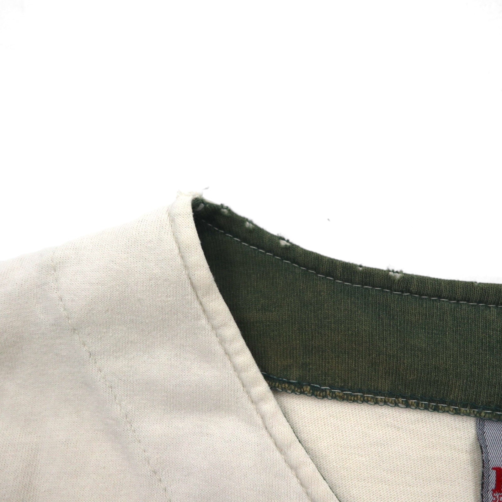 Badger Sportswear anni '90, maglia da baseball, taglia L, color crema, cotone, Made in USA