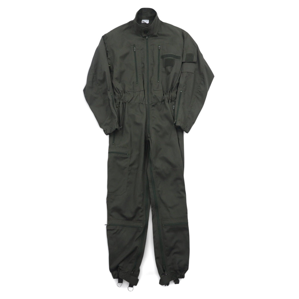 Vintage anni '90, militare francese, BIDERMANN UNIFORMES, tuta da volo dell'aeronautica militare francese, tuta intera, taglia S, color cachi, spina di pesce, militare, 93-10-056