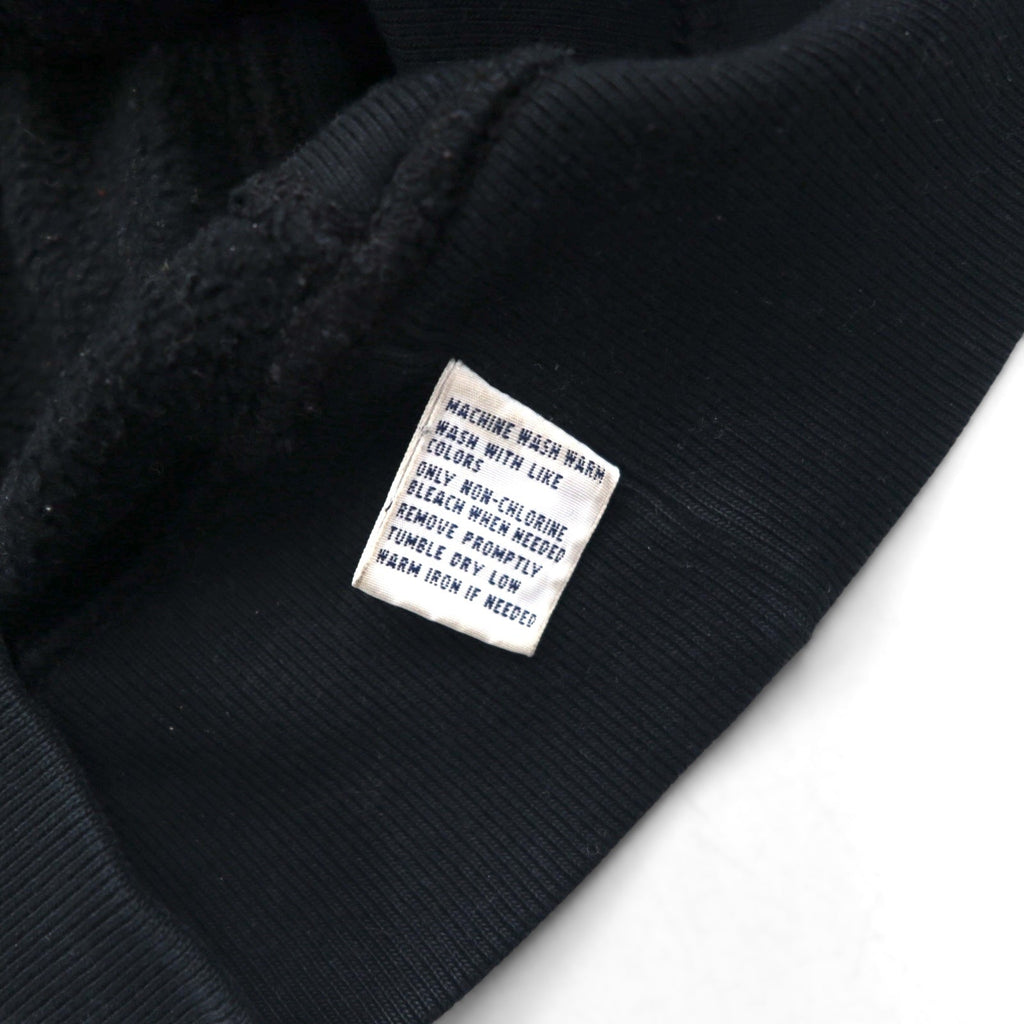 Polo Ralph Lauren 90年代 リバースウィーブ スウェット トレーナー M ブラック スモールポニー刺繍