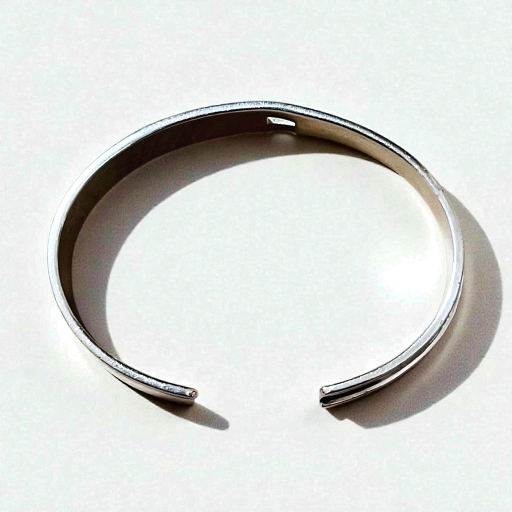 GUCCI 90年代 トムフォード期 オープン バングル カフブレスレット SILVER 925 シルバー イタリア製