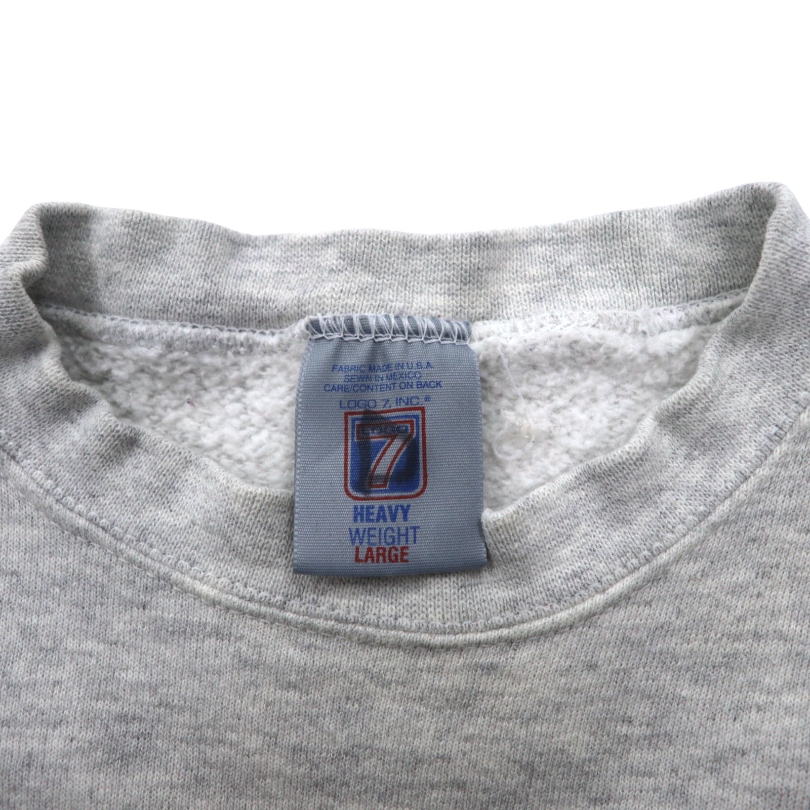 LOGO7 anni '90, made in USA, felpa NFL taglia L, grigio, GREEN BAY PACKERS