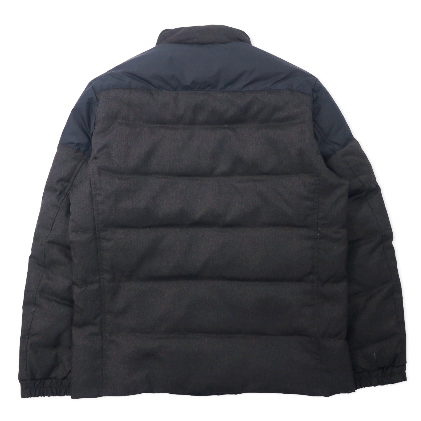 McGREGOR Piumino Collo Alto, Marrone, Spina di Pesce, Poliestere, M, 111137903
