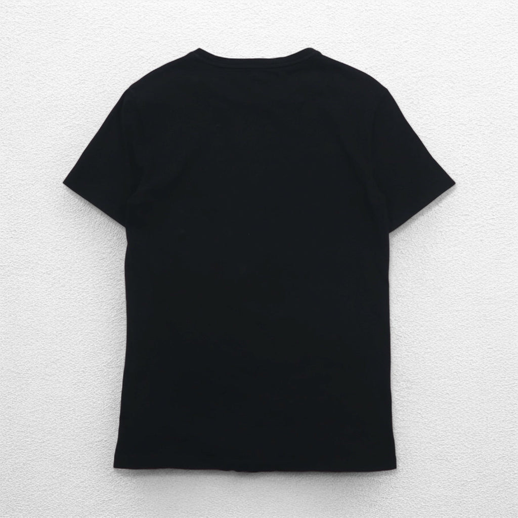 POLO RALPH LAUREN Tシャツ S ブラック コットン LAS VEGAS プリント ペルー製