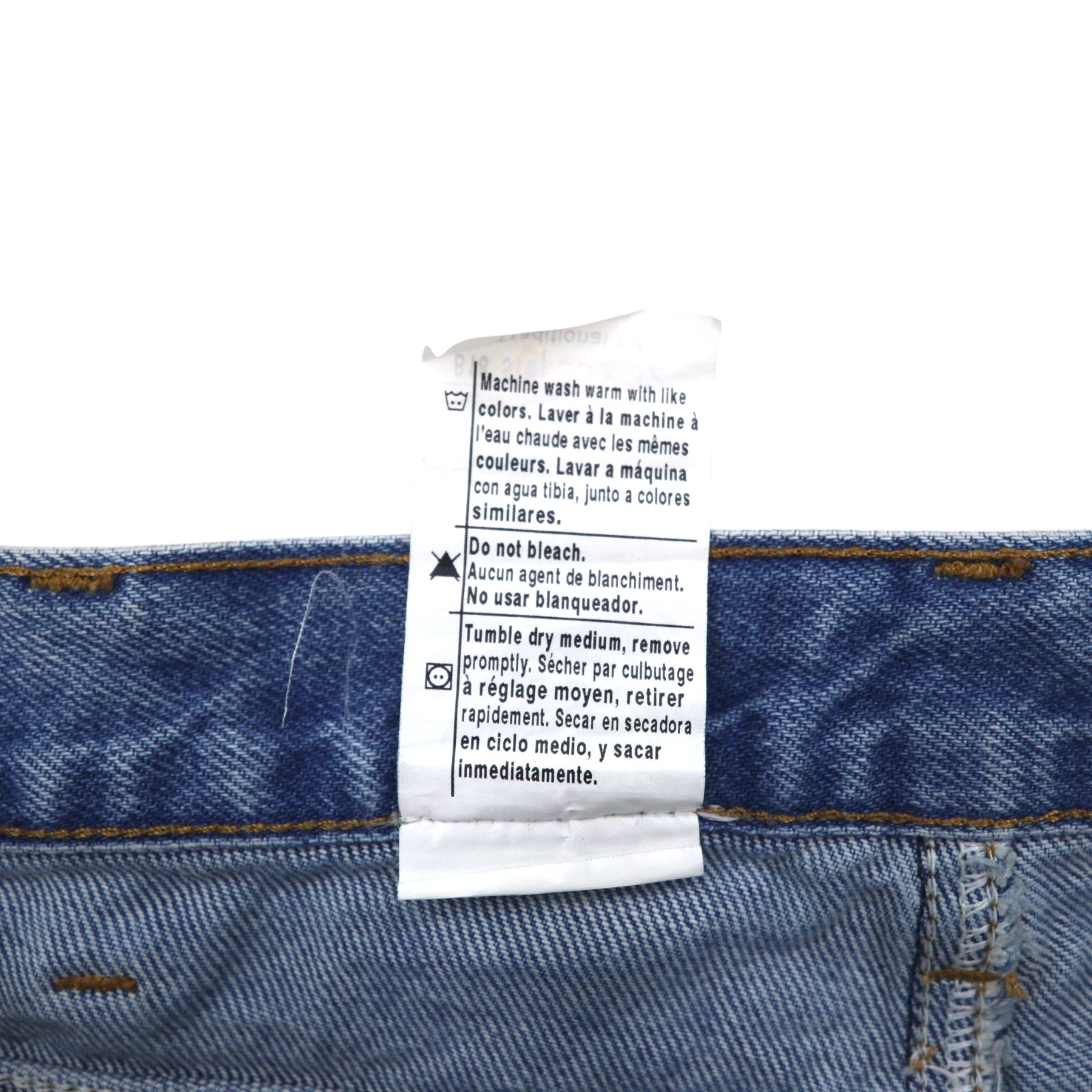 Carhartt jeans affusolati taglia L indaco blu TRADITIONAL FIT B18 STW made in Nicaragua