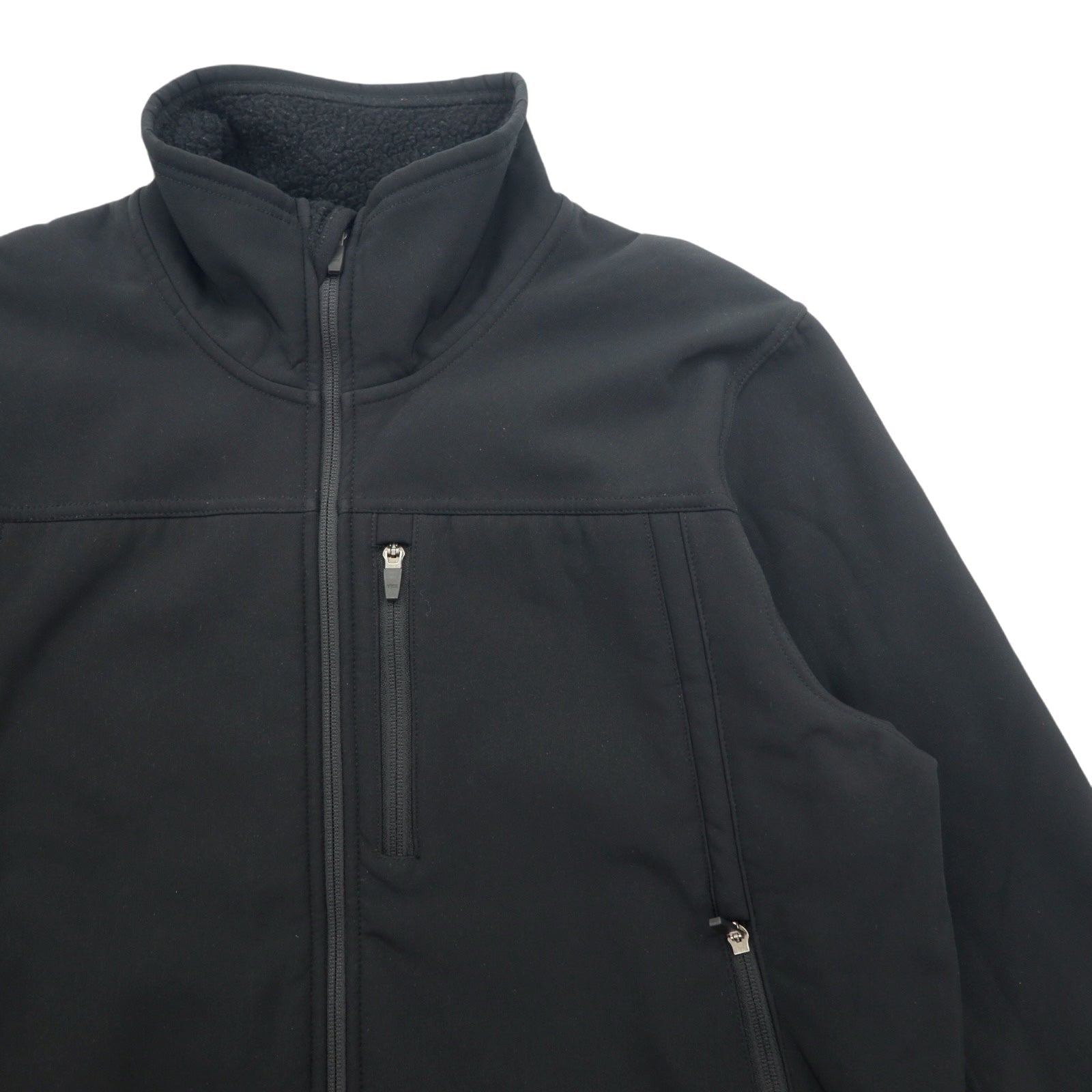 L.L.Bean anni '90 POLARTEC Giacca softshell con fodera in pile M Nera Prodotto in Giordania