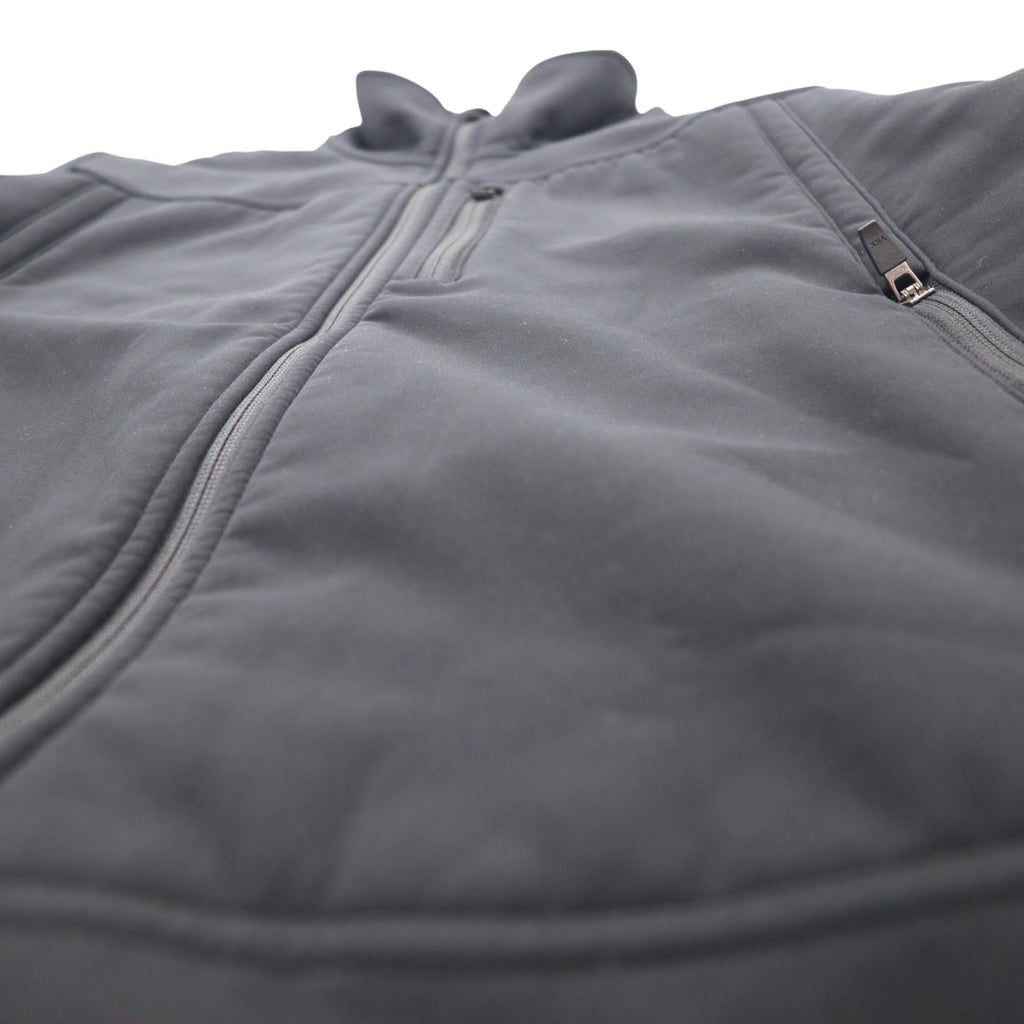 L.L.Bean anni '90 POLARTEC Giacca softshell con fodera in pile M Nera Prodotto in Giordania