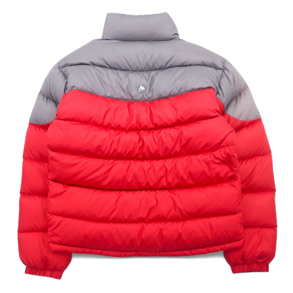Marmot Piumino bicolore S rosso poliestere logo ricamato doppia zip coulisse