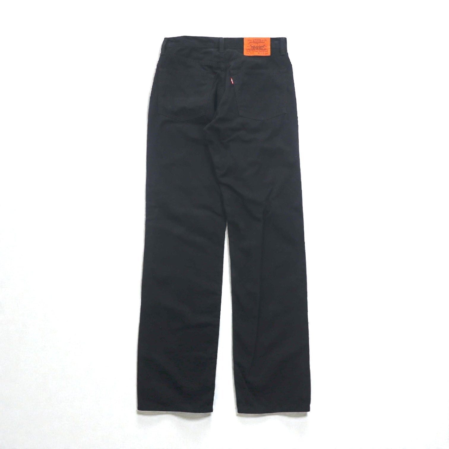 Levi's 00年代 702 デニムパンツ ジーンズ M ブラック 00702-0036 レザーパッチ