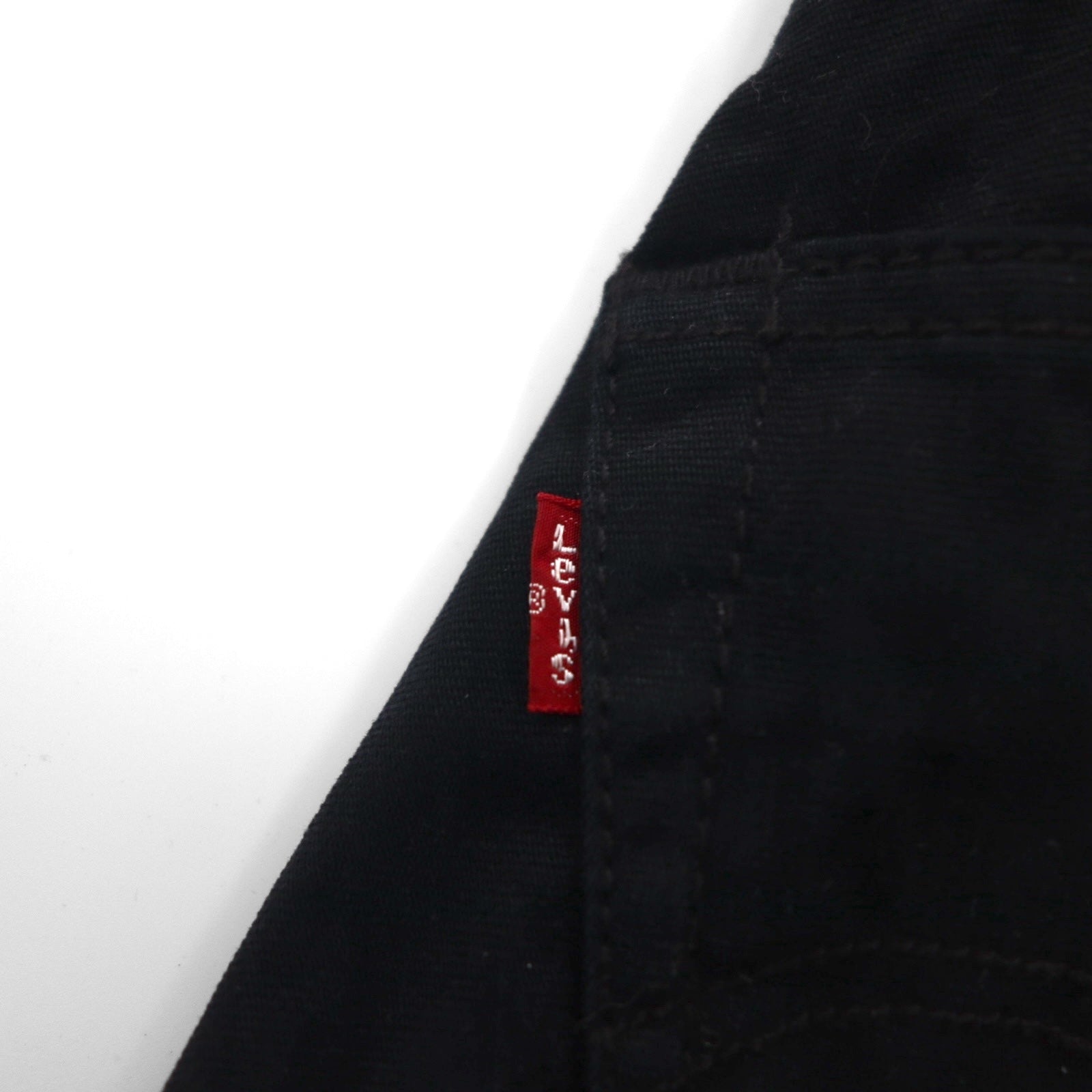 Levi's 00年代 702 デニムパンツ ジーンズ M ブラック 00702-0036 レザーパッチ