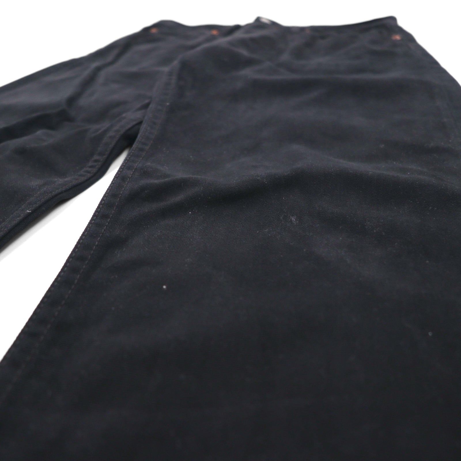 Levi's 00年代 702 デニムパンツ ジーンズ M ブラック 00702-0036 レザーパッチ