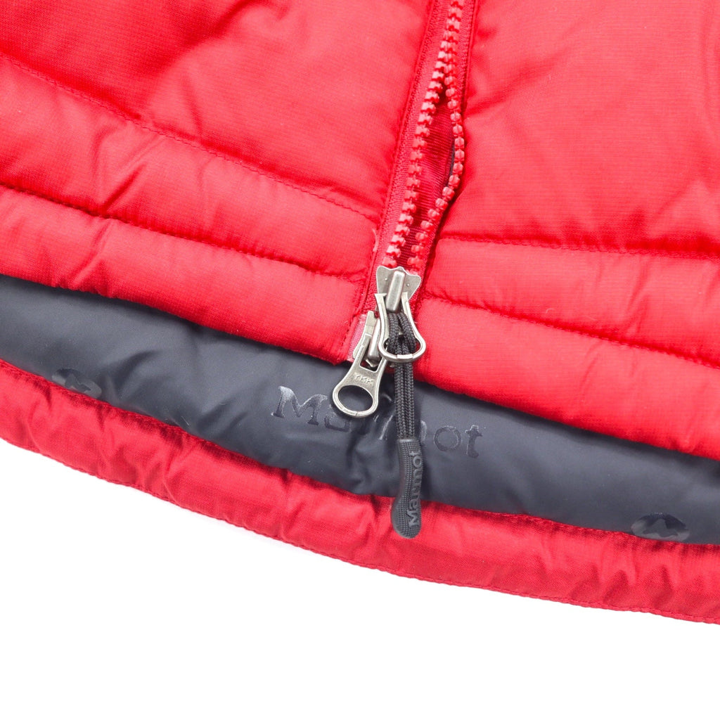 Marmot Piumino bicolore S rosso poliestere logo ricamato doppia zip coulisse