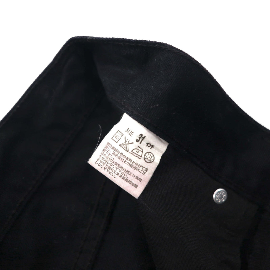 Levi's 00年代 702 デニムパンツ ジーンズ M ブラック 00702-0036 レザーパッチ
