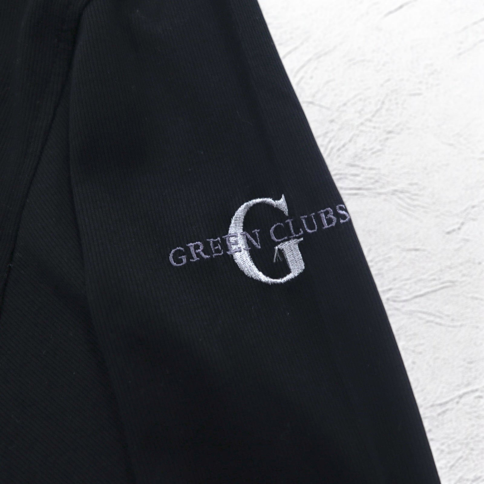 GREEN CLUBS × Warner Bros Anni '90 Polo a maniche lunghe XL Nera Piquet Looney Tunes Gatto Silvestro Made in Japan