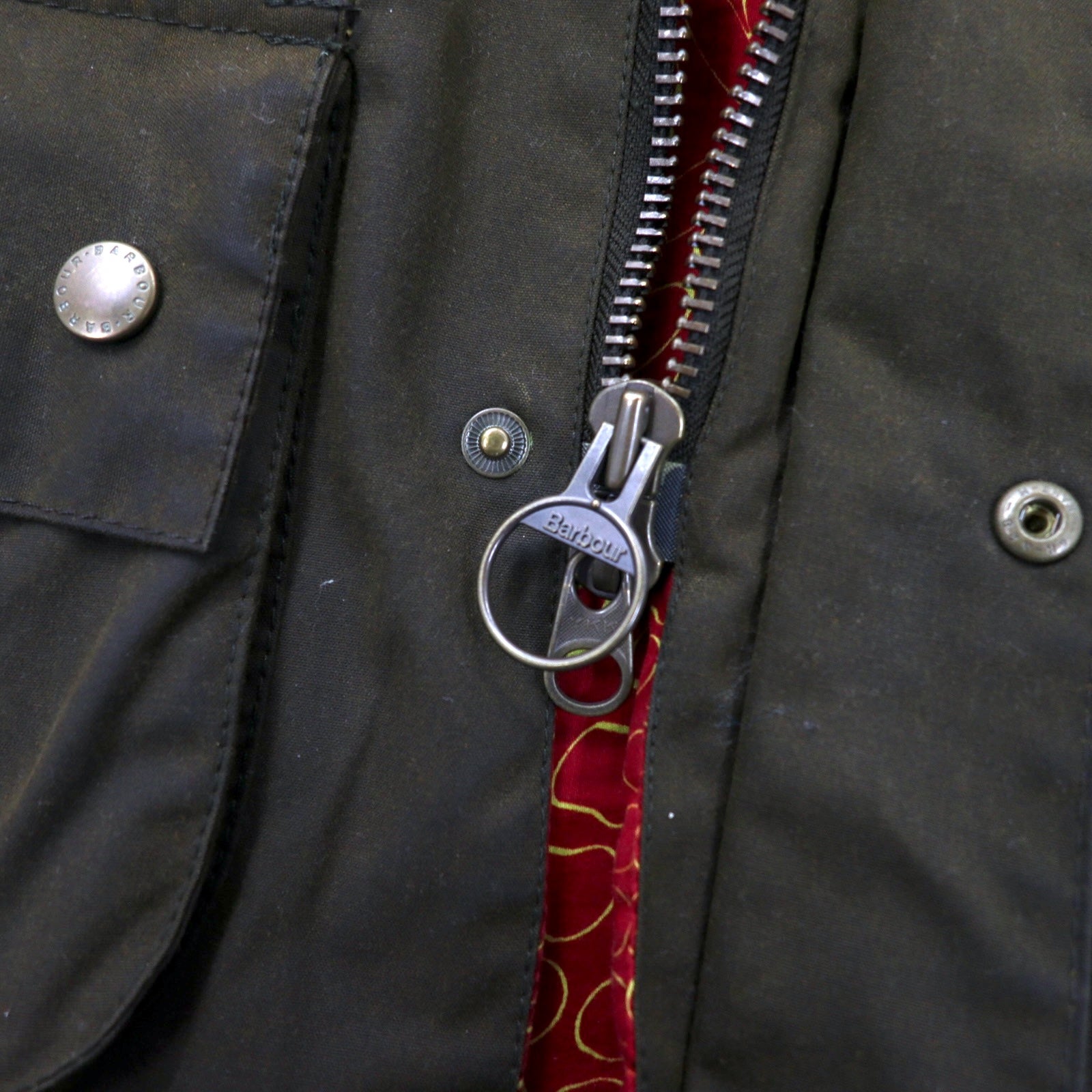 Barbour × ID URBAN RESEARCH × LOWPRO Giacca cerata con cappuccio, Made in UK, taglia 36, marrone, cotone, coulisse, vestibilità SLIM FIT DURHAM 1102007