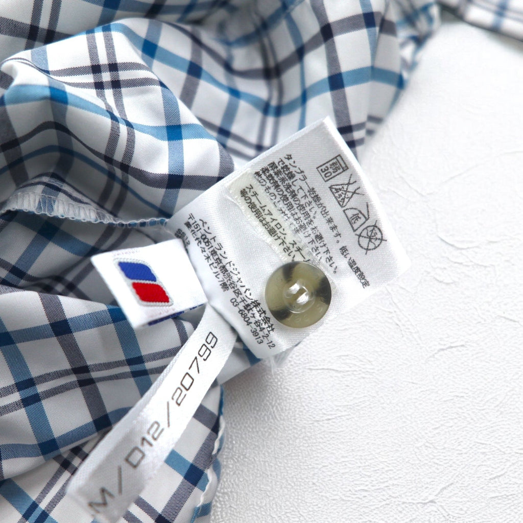 Camicia Berghaus Drytech M bianco/blu a quadri poliestere CHECKED SHIRT LS 20799
