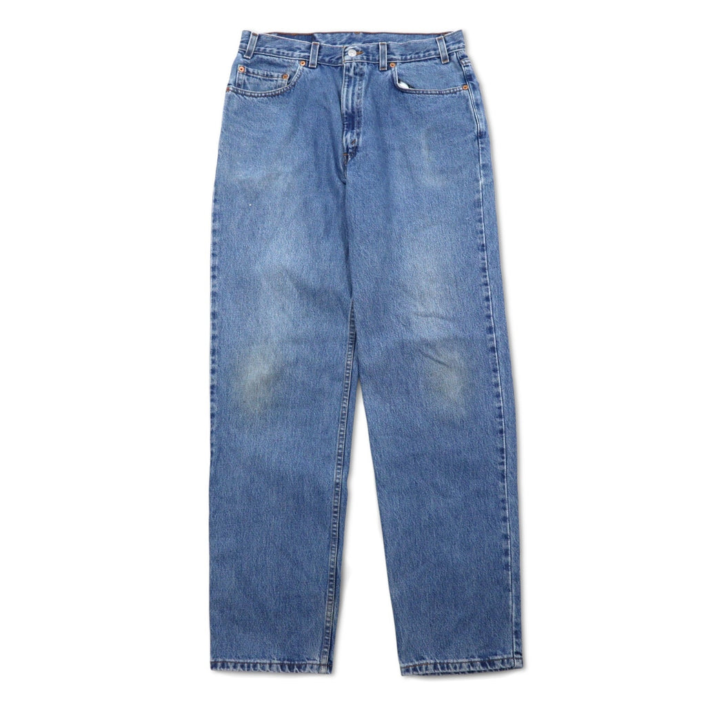 Levi's anni '90 USA 550 Jeans Baggy L Indaco Blu RELAXED FIT 550-4891