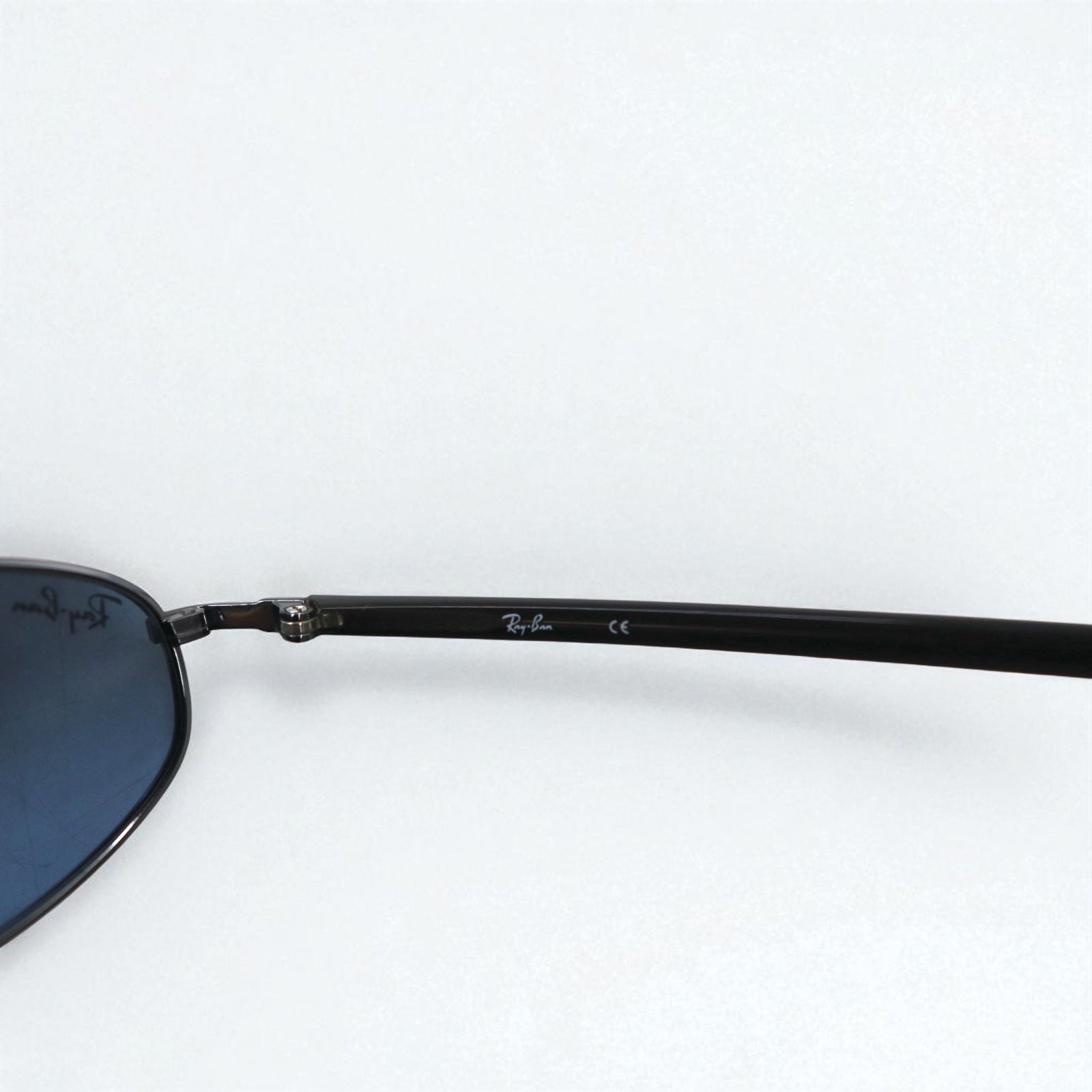 Ray-Ban オーバル サングラス ブラック メタルフレーム RB3230 004/7C 55-18 135