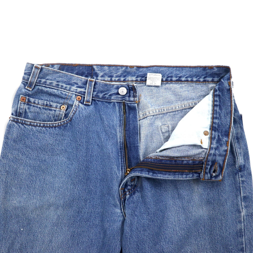 Levi's anni '90 USA 550 Jeans Baggy L Indaco Blu RELAXED FIT 550-4891