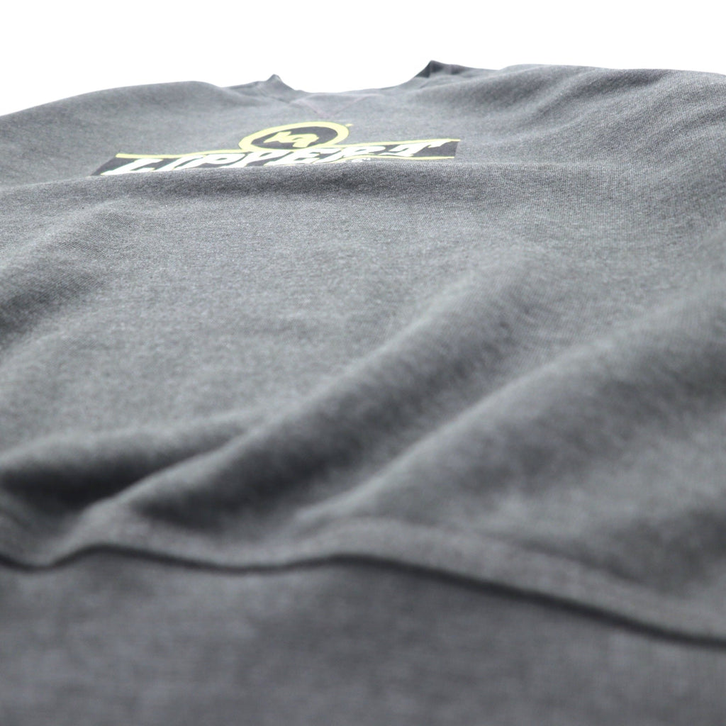carhartt Felpa girocollo midweight XL grigio cotone felpata interno Stampa azienda US LIPPERT MIDWEIGHT CREWNECK SWEATSHIRT K124 026 Prodotto in Messico