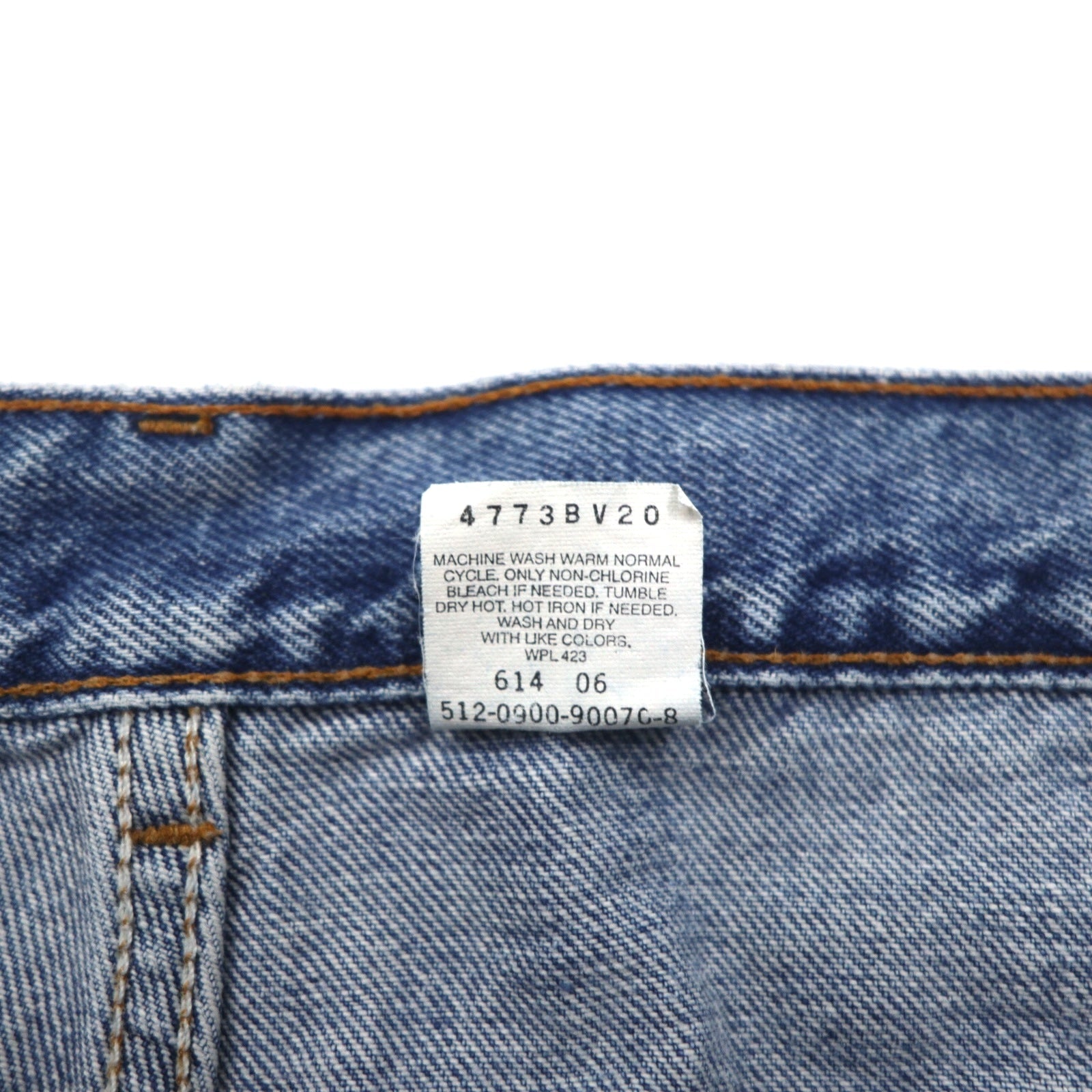 Levi's anni '90 USA 550 Jeans Baggy L Indaco Blu RELAXED FIT 550-4891