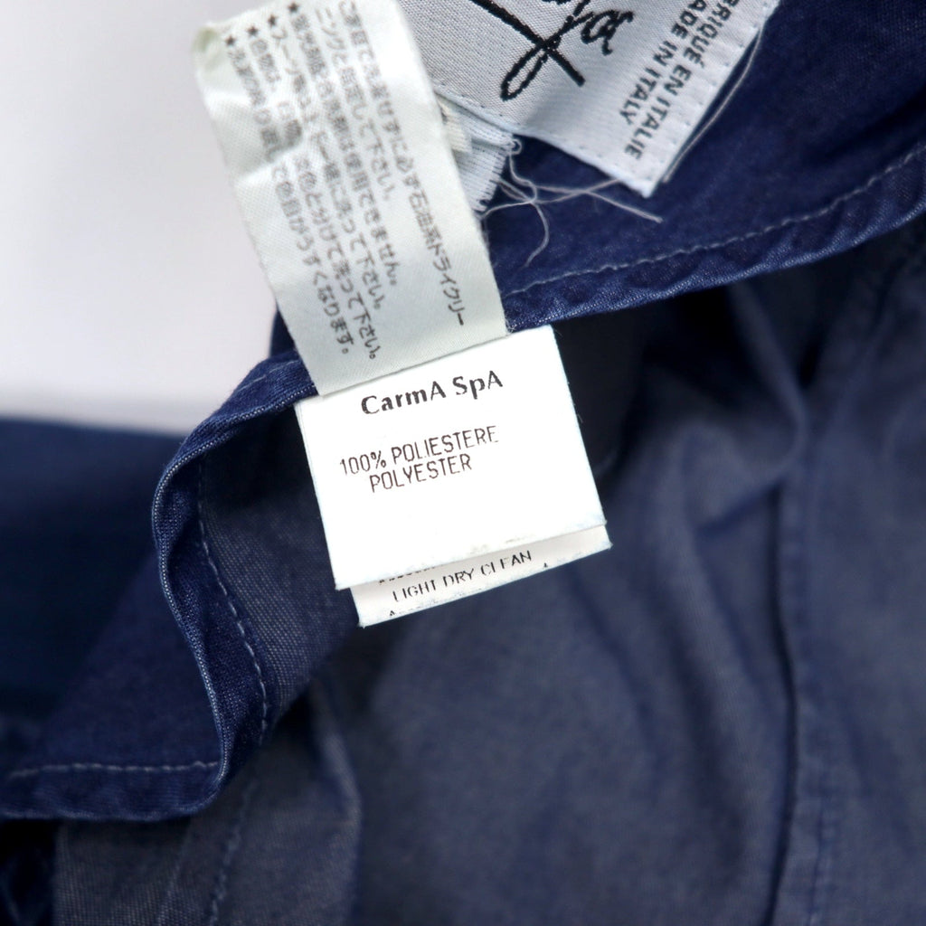 JC de Castelbajac × TURNER ENTERTAINMENT Made in Italy Anni '90 Blazer sartoriale 2 bottoni in denim Made in Italy 50 Blu Cotone TOM & JERRY Tom & Jerry