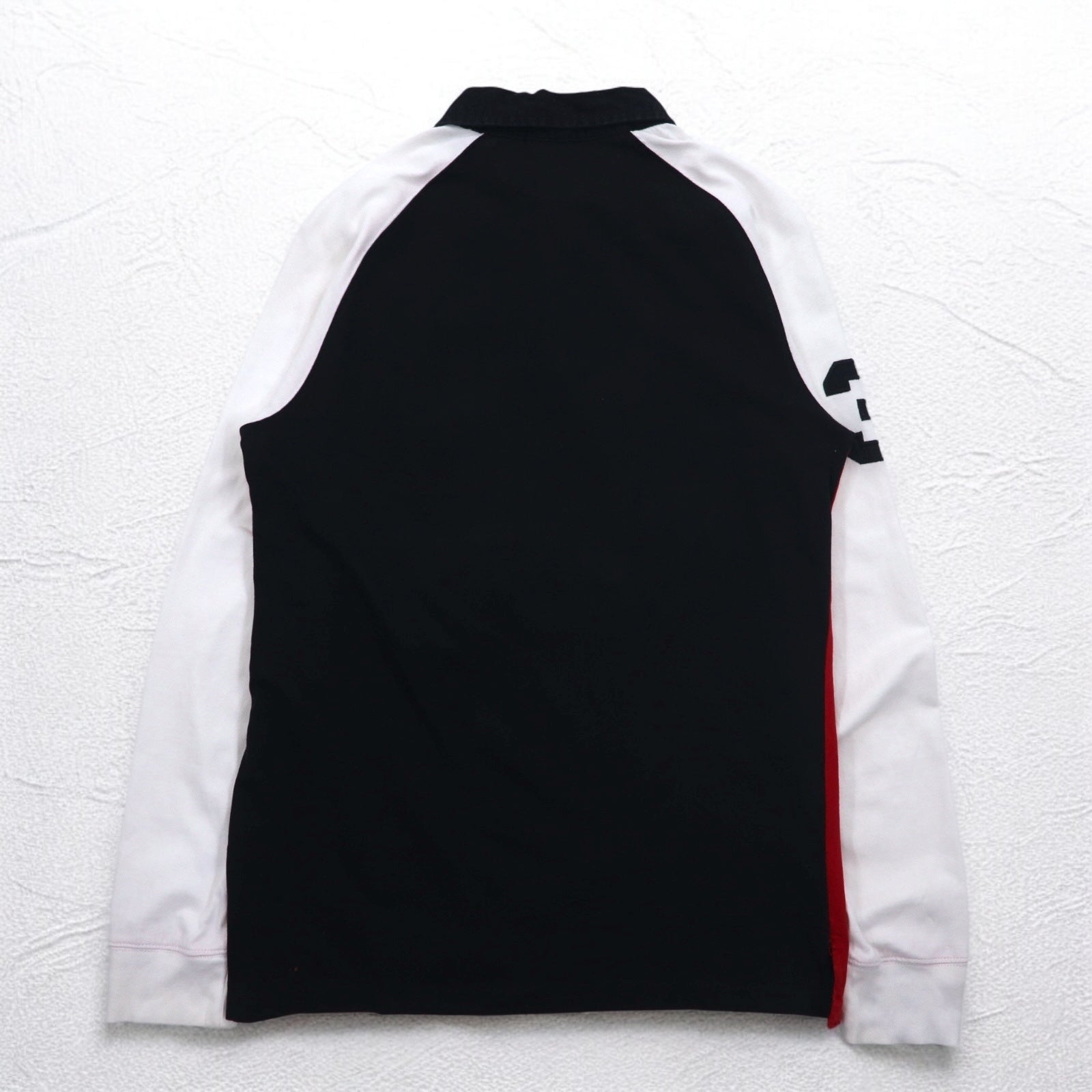 POLO RALPH LAUREN Big Pony Rugby Shirt XL Rosso Svizzera POLO DOWNHILL RACING SERIES