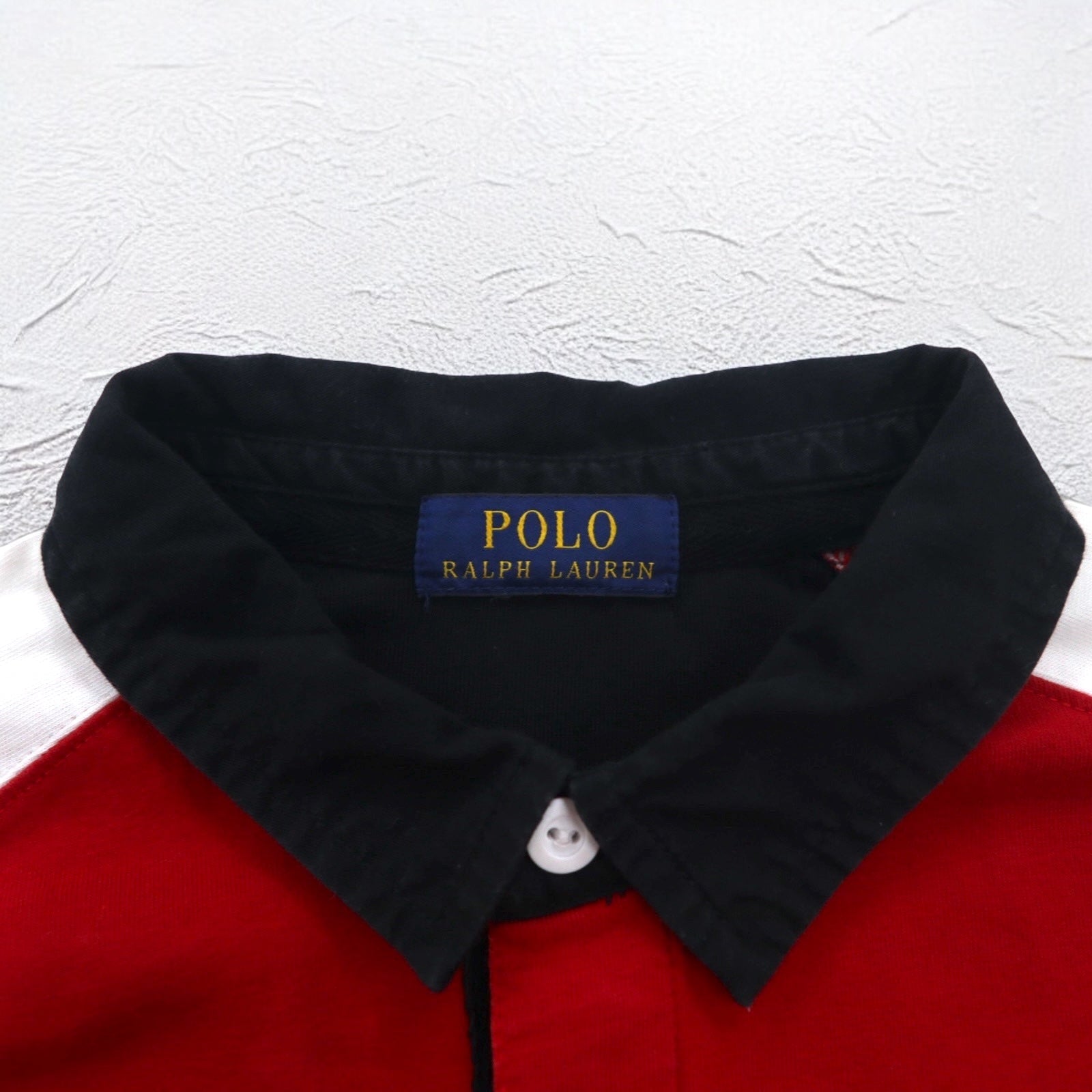 POLO RALPH LAUREN Big Pony Rugby Shirt XL Rosso Svizzera POLO DOWNHILL RACING SERIES