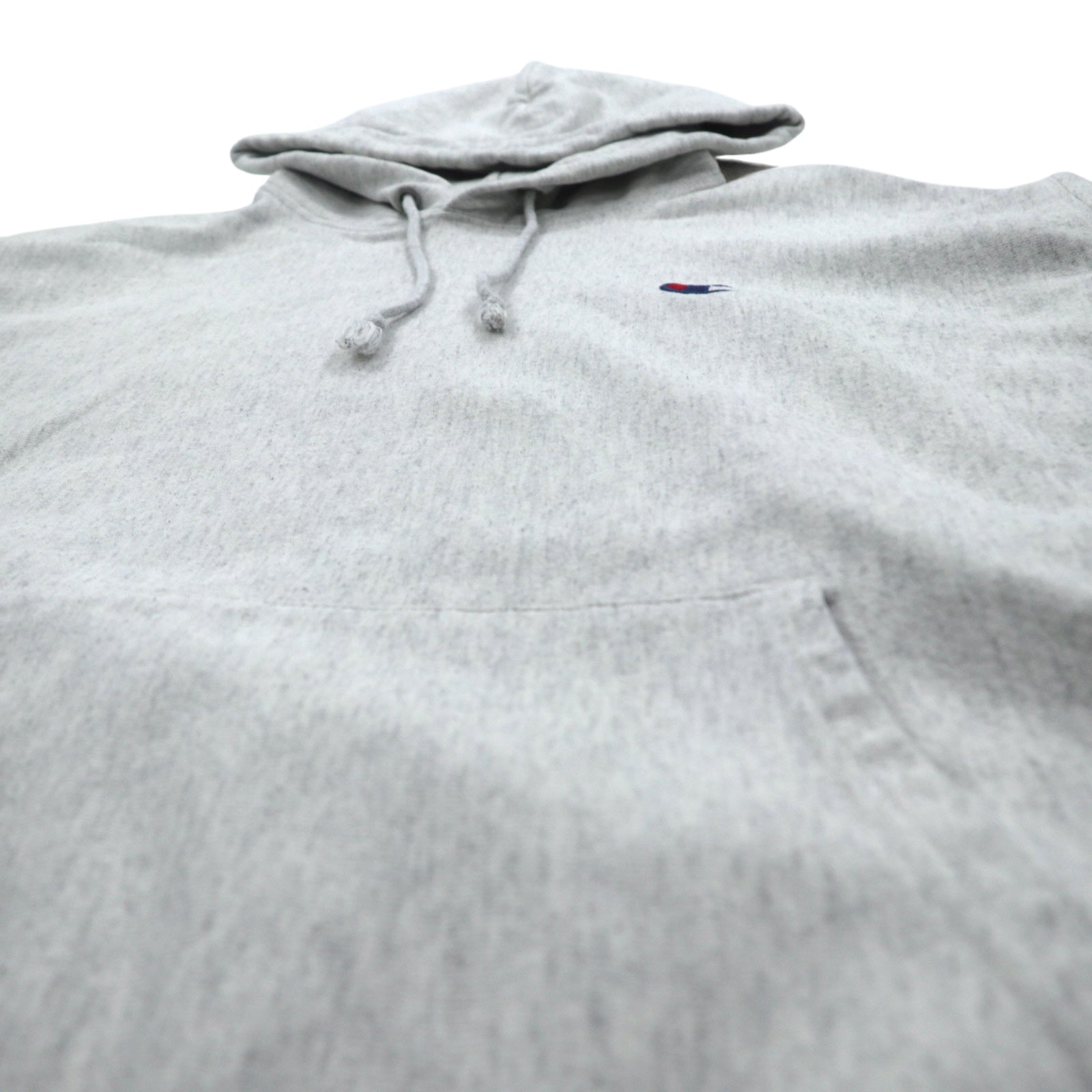 Champion ビッグサイズ リバースウィーブ REVERSE WEAVE プルオーバーパーカー 3XL グレー 青単タグ 復刻 ホンジュラス製