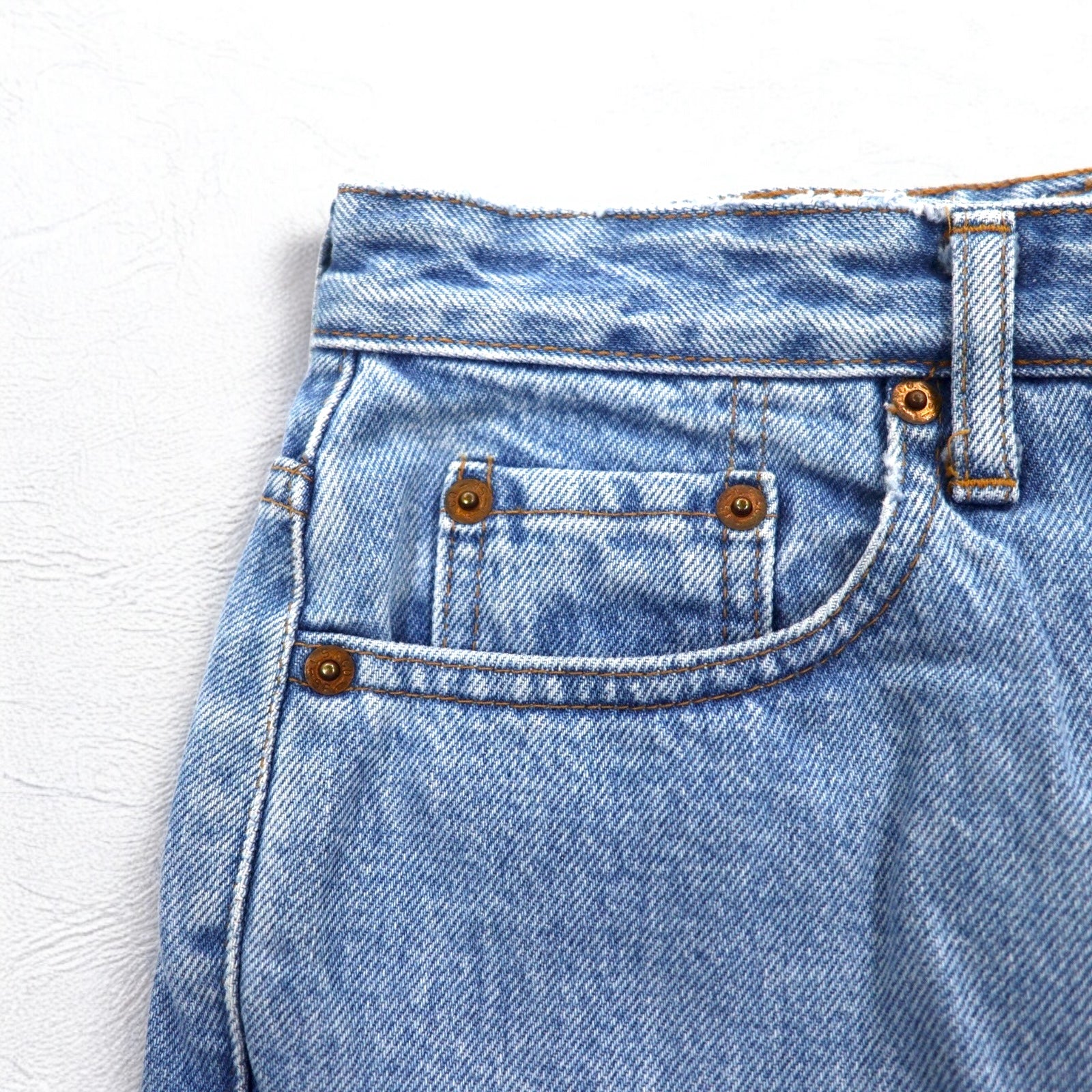 Levi's anni '90 W515 Jeans a vita alta M blu ice wash W515-0227 Prodotto in Giappone