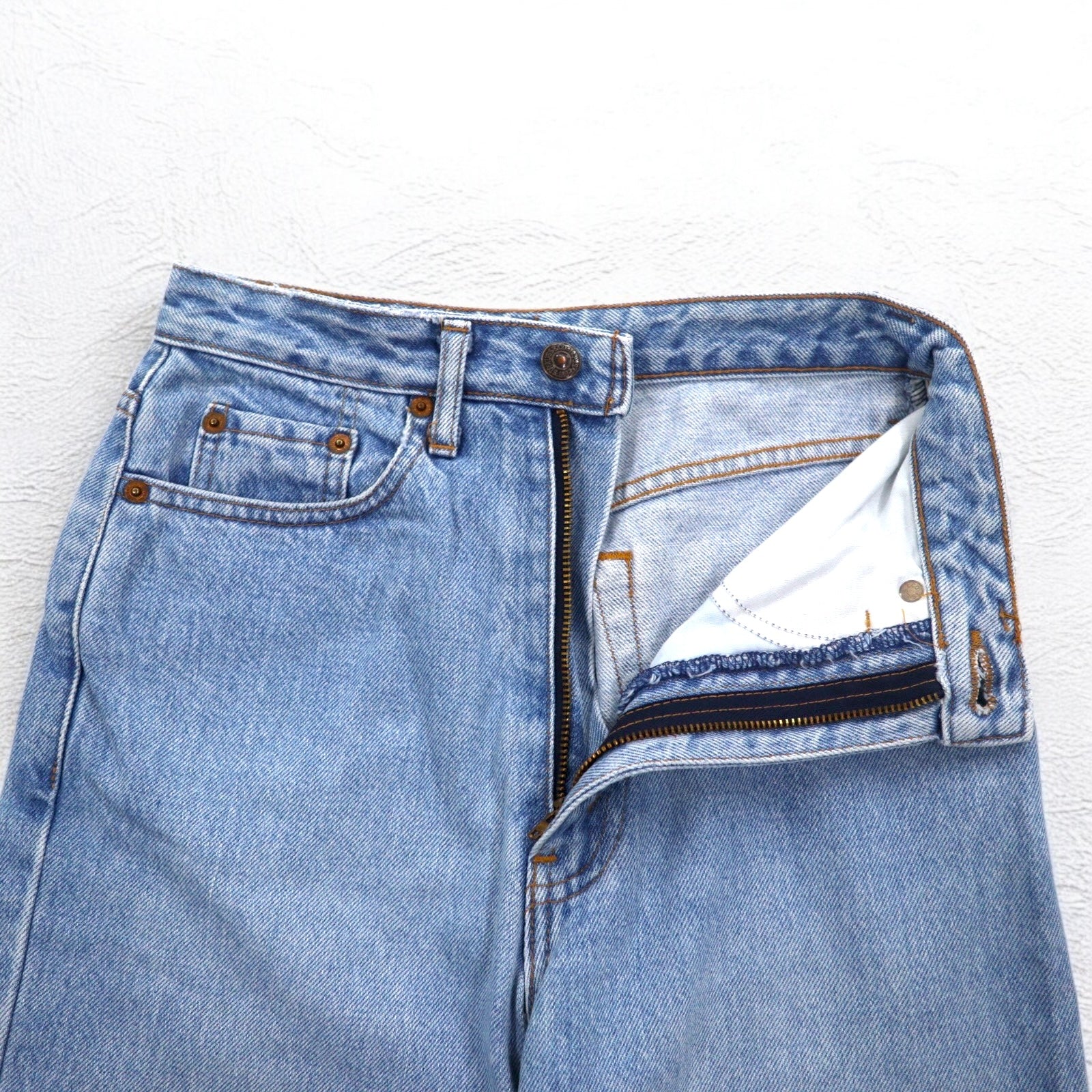 Levi's anni '90 W515 Jeans a vita alta M blu ice wash W515-0227 Prodotto in Giappone