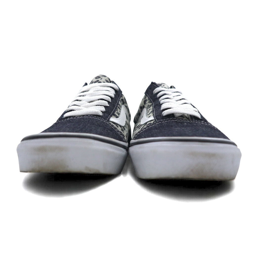 VANS オールドスクール Old Skool スニーカー 26.5cm レオパード スエード デニム Leopard Suede