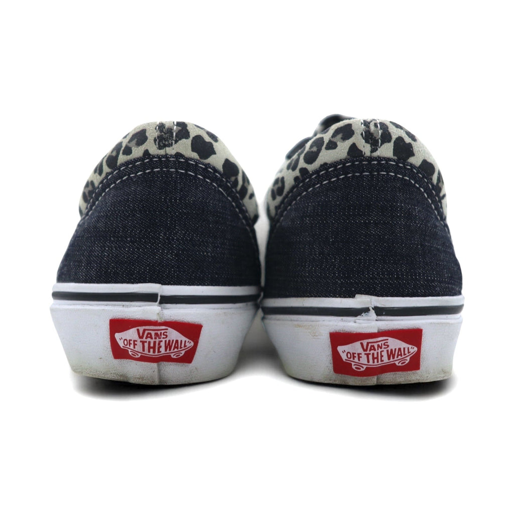 VANS オールドスクール Old Skool スニーカー 26.5cm レオパード スエード デニム Leopard Suede