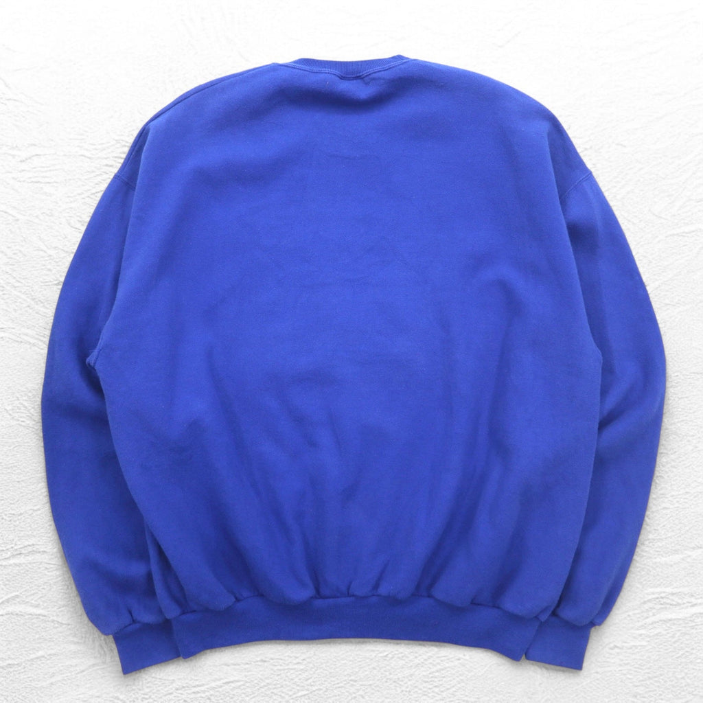 JERZEES プリントスウェット XL ブルー コットン 裏起毛 NAACP メキシコ製