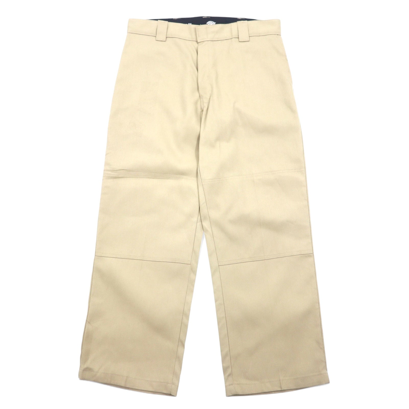 Dickies FLEX Pantalone da lavoro doppio ginocchio 36 Beige Cotone VESTIBILITÀ AMPIA 85283 Made in Messico