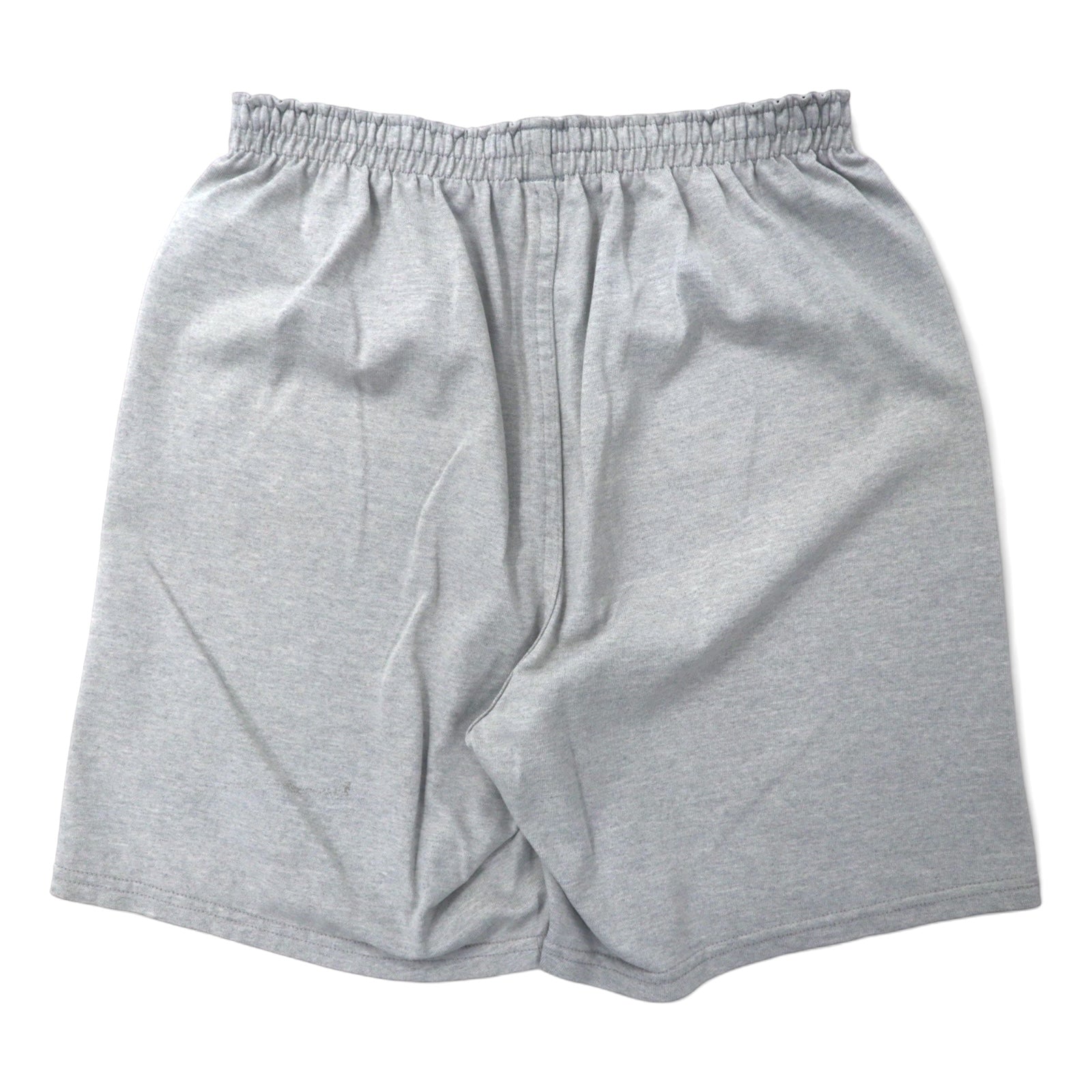 NIKE USA anni '90 etichetta argento FORCE pantaloncini da allenamento L grigio cotone logo Swoosh ricamato